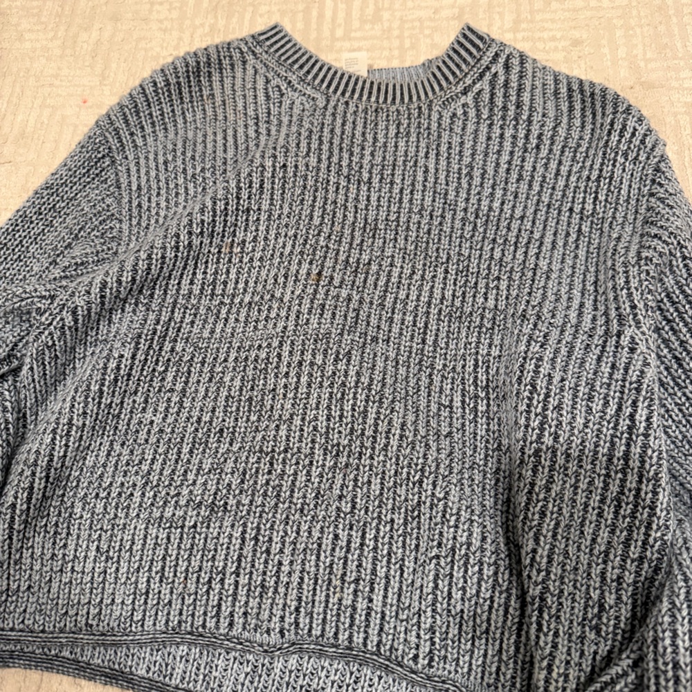 H&M Gray Knit Sweater